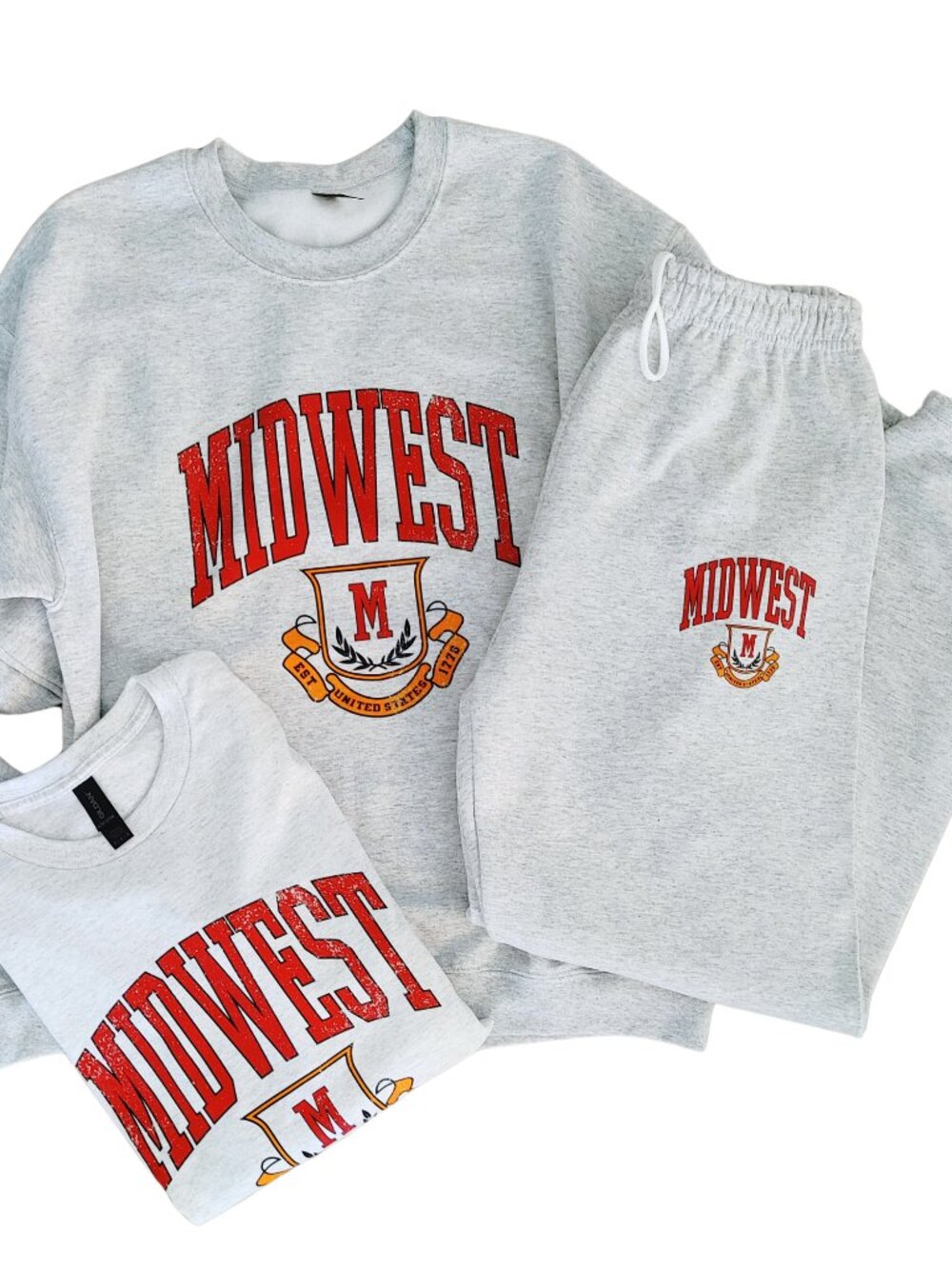 NWT Retro Midwest Distressed College T-shirt - Picture 13 of 14